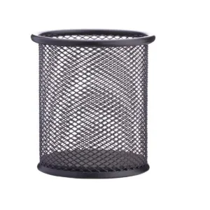 Deli Round Mesh Pen Stand Holder E9172