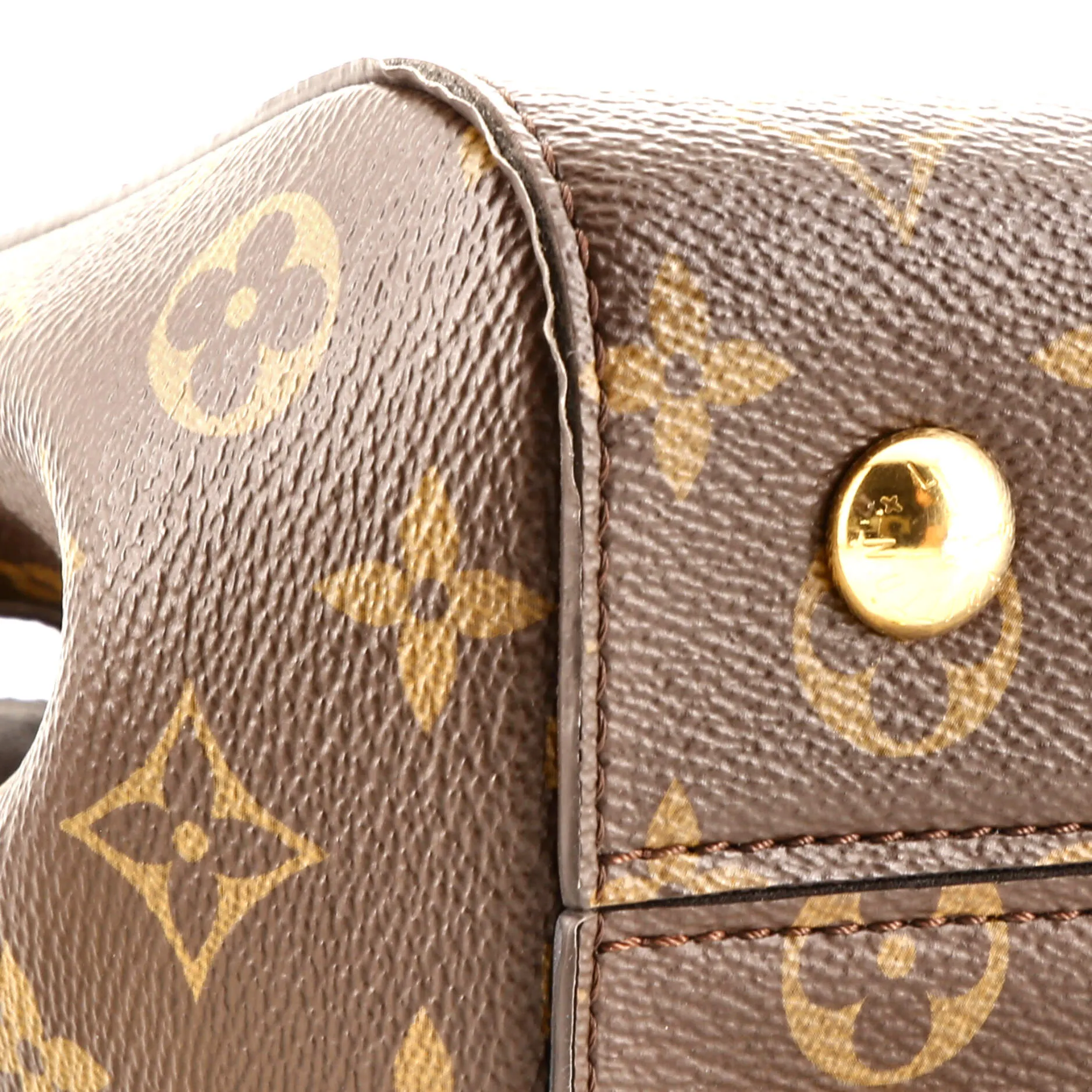 Designer Cluny Top Handle Bag Monogram Canvas MM