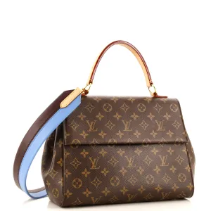 Designer Cluny Top Handle Bag Monogram Canvas MM