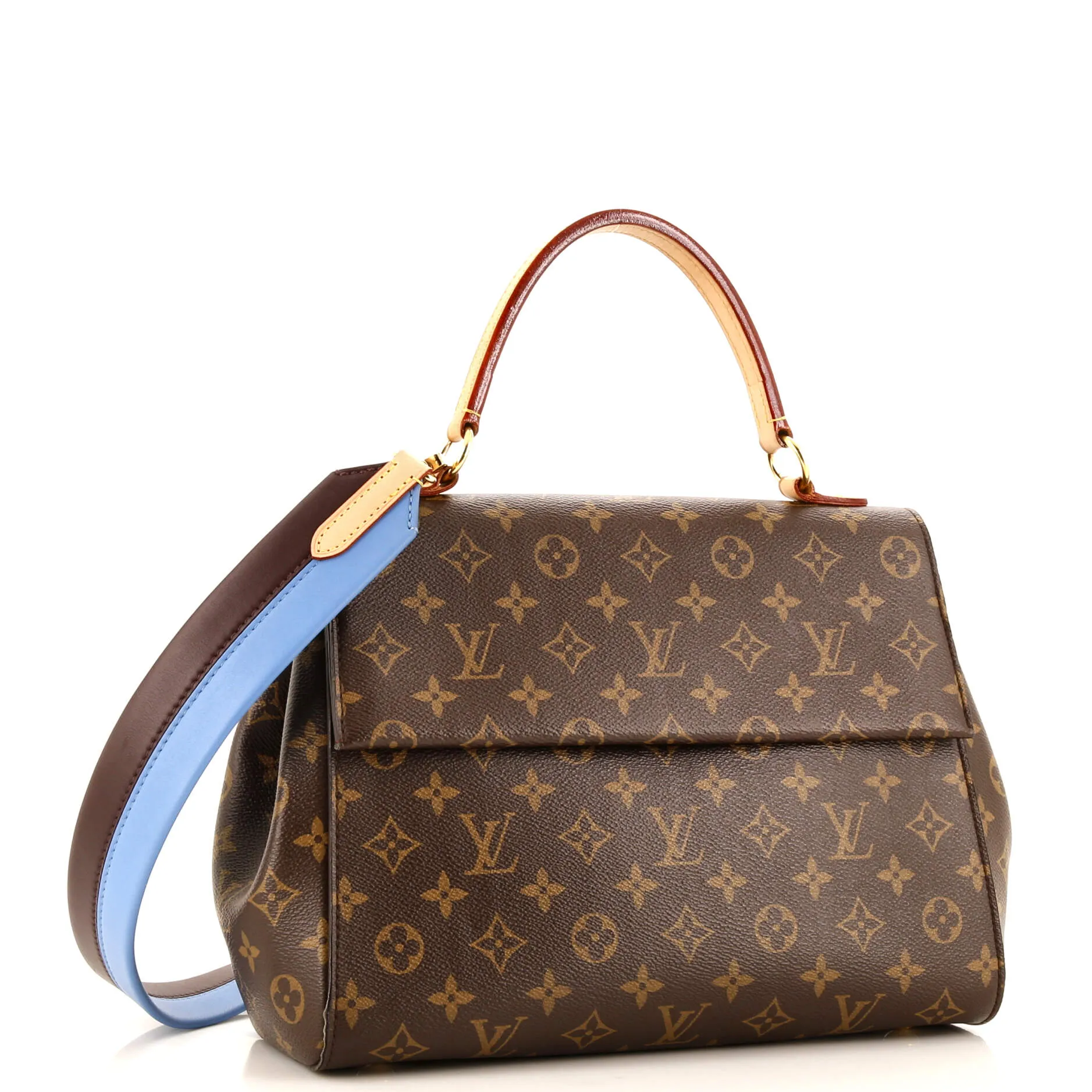 Designer Cluny Top Handle Bag Monogram Canvas MM