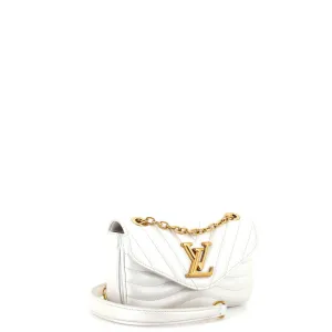 Designer New Wave Chain Bag NM Quilted Leather PM