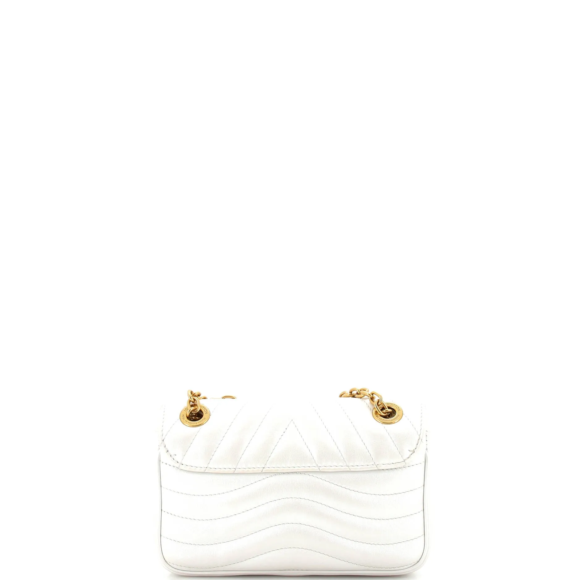 Designer New Wave Chain Bag NM Quilted Leather PM