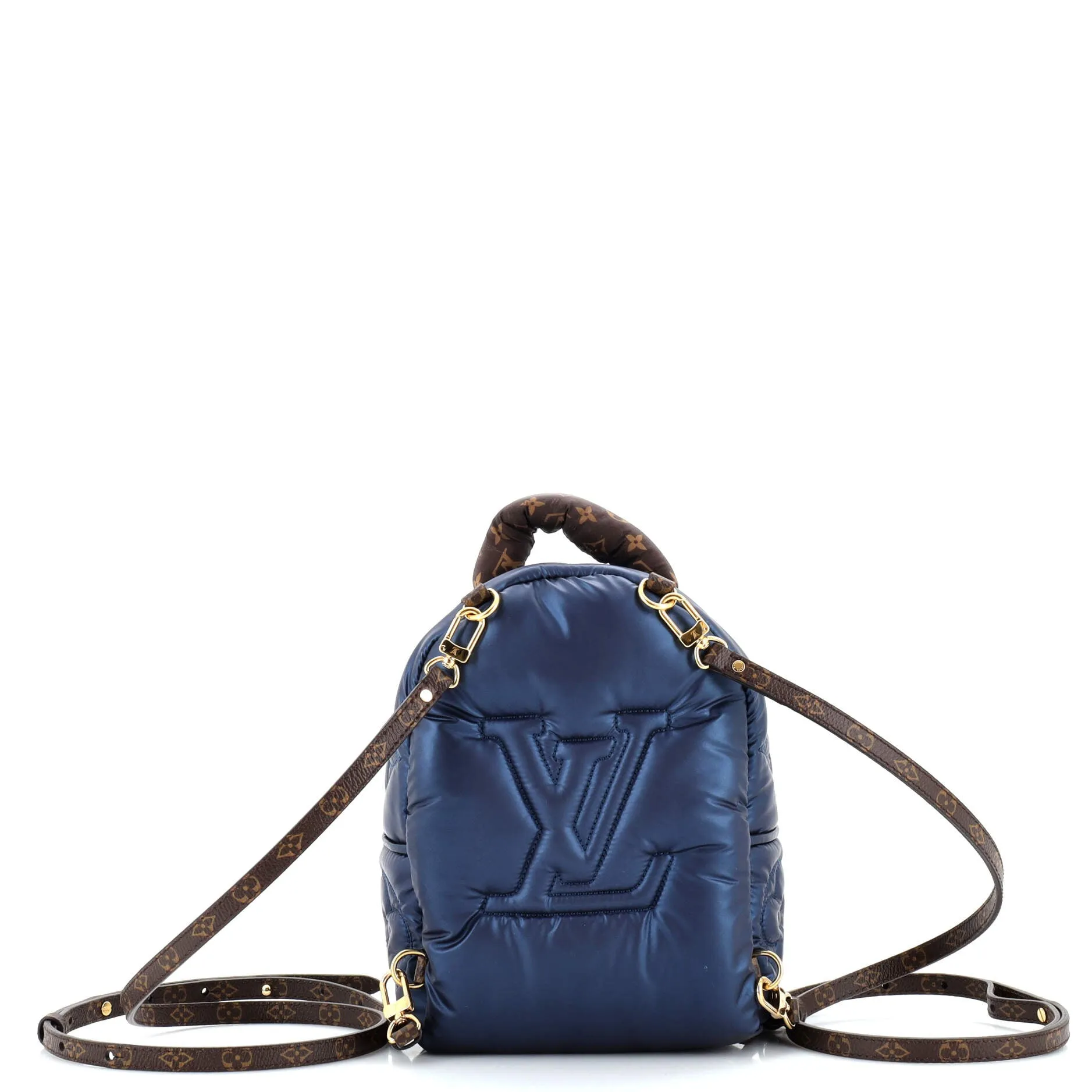 Designer Palm Springs Backpack Monogram Quilted Econyl Nylon Mini