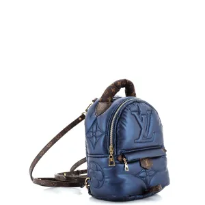 Designer Palm Springs Backpack Monogram Quilted Econyl Nylon Mini