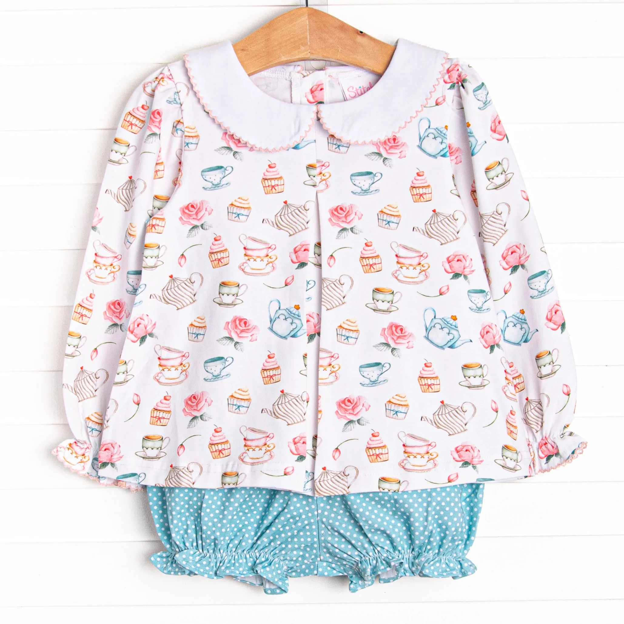 Don't Be Chai Bloomer Set, Blue