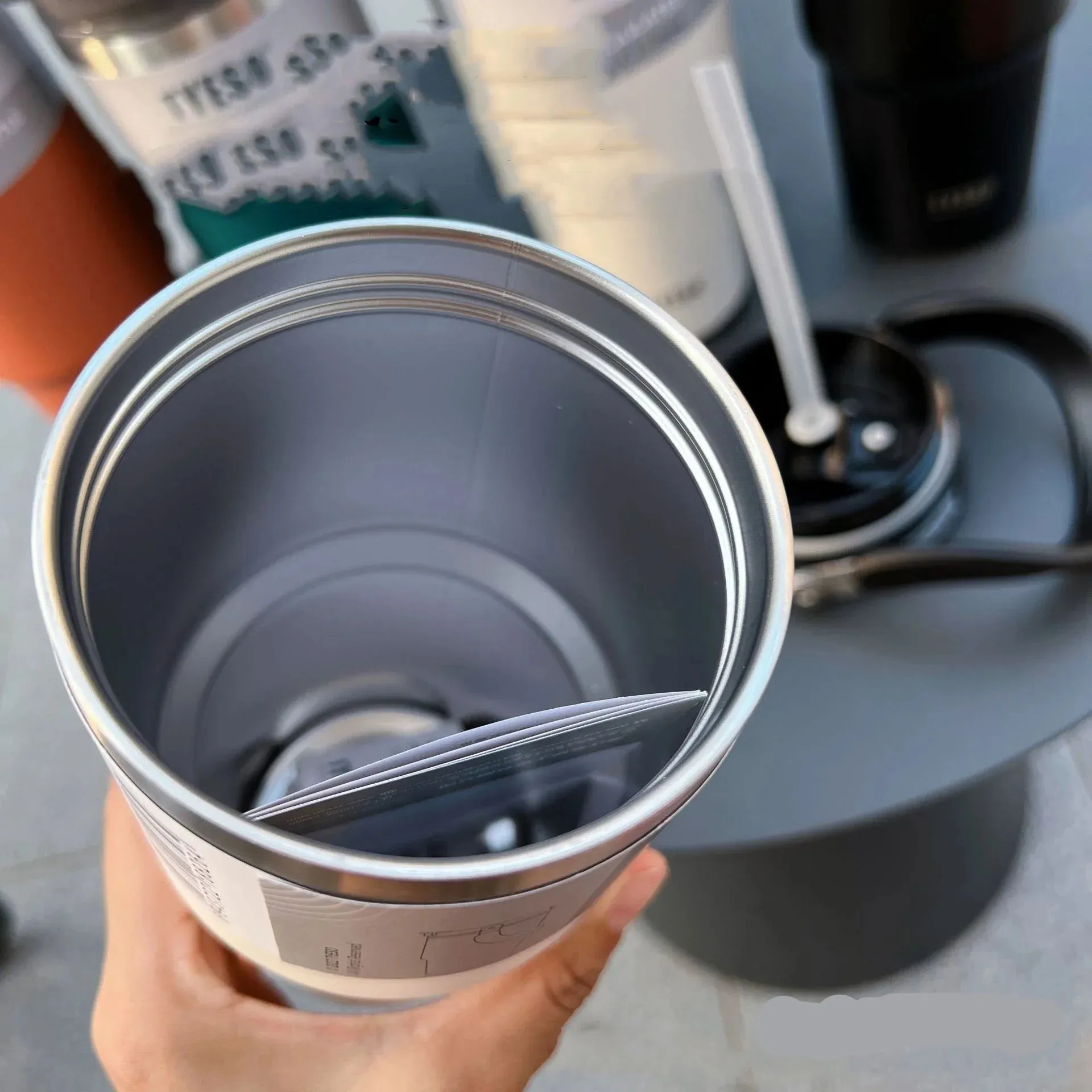Double-Insulated Stainless Steel Travel Mug: Keep Drinks Hot or Cold On-the-Go