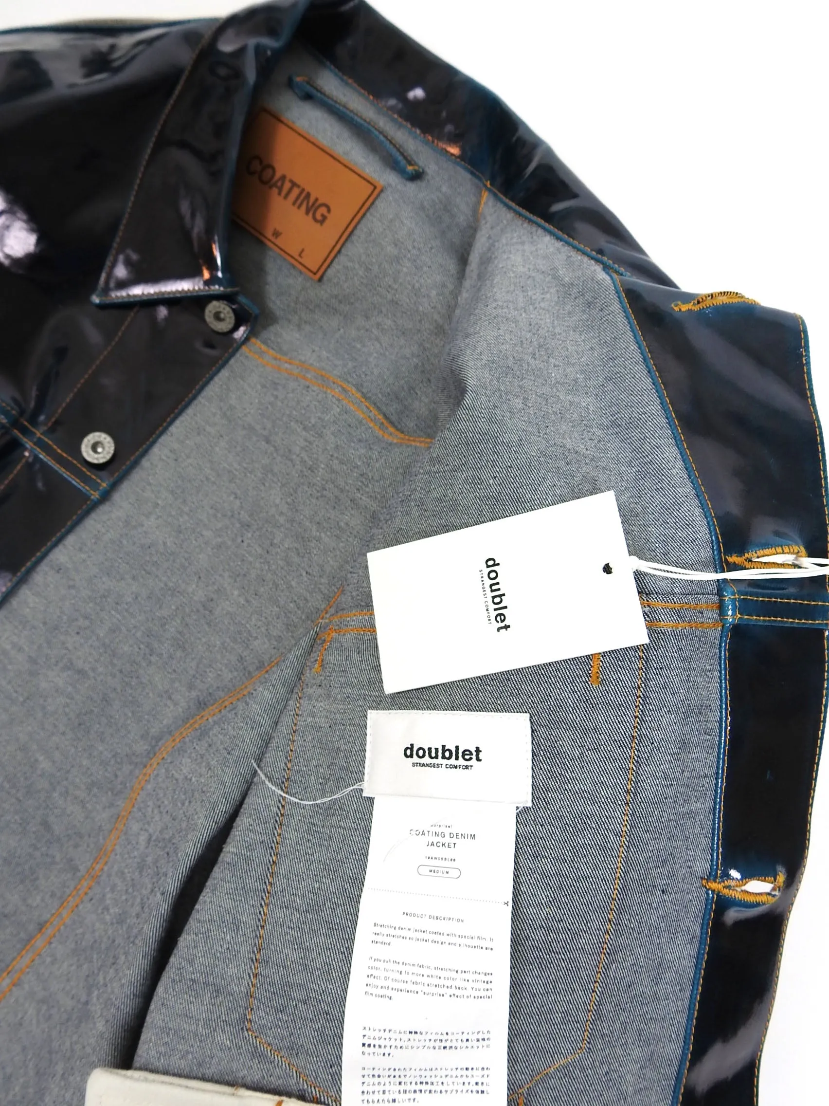 Doublet Coating Trucker Jacket