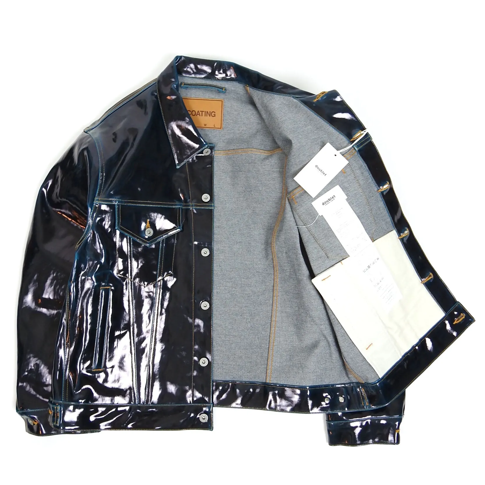 Doublet Coating Trucker Jacket