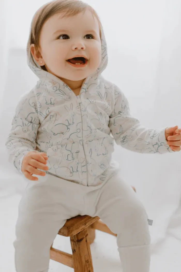 Easter baby and kid hoodie | bunnies
