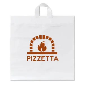 Elephant Soft Loop Handle Bags Ink Imprint20W x 20H x 6