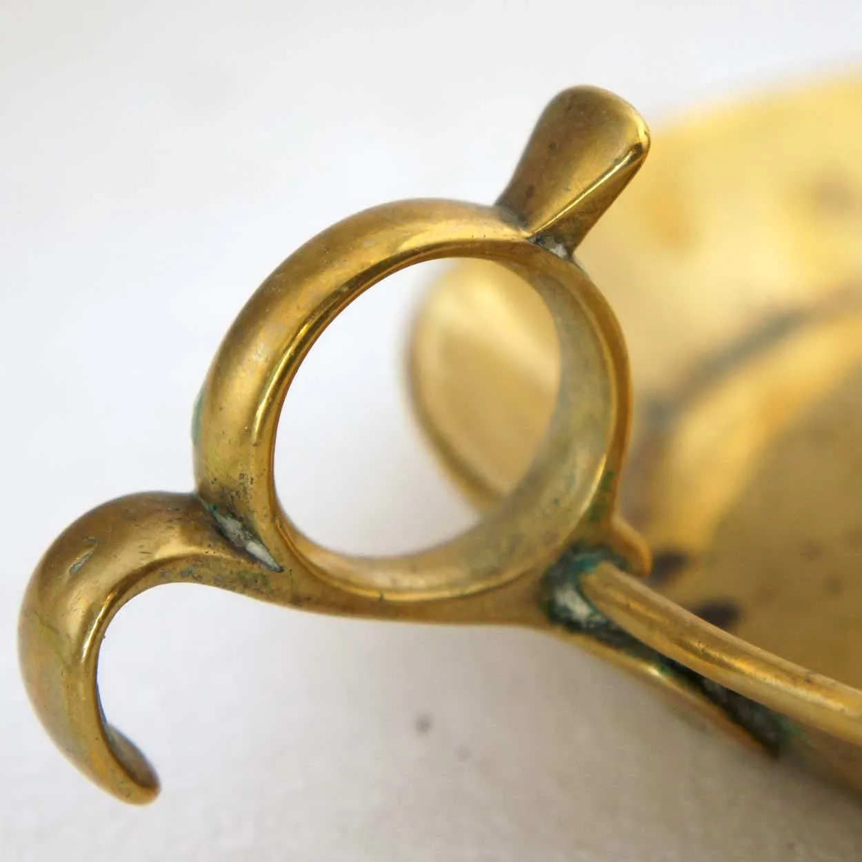 English Georgian Brass Ejector Chamberstick