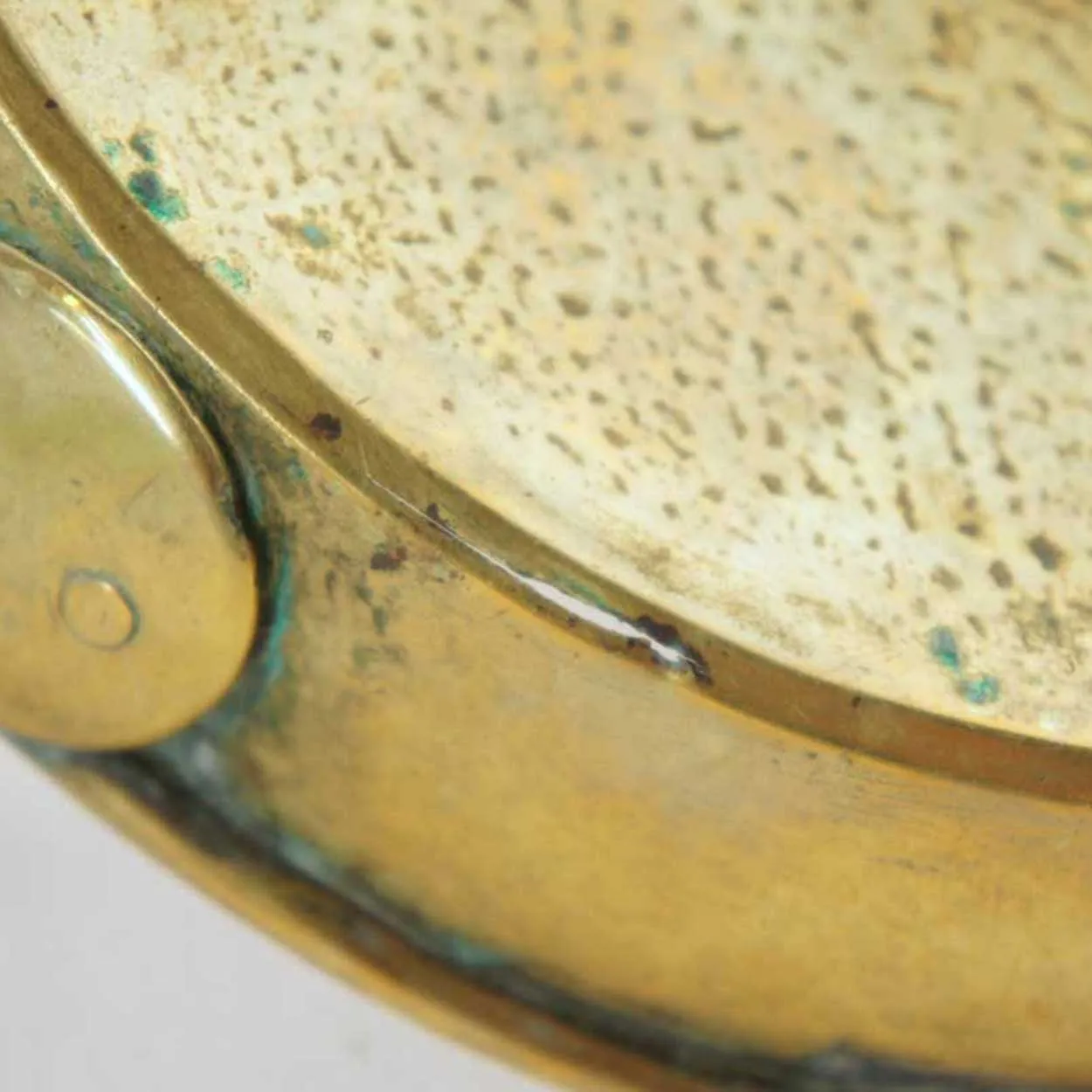English Georgian Brass Ejector Chamberstick