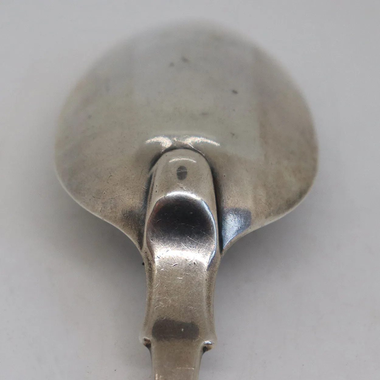 English Georgian Geo. Smith III and Wm. Fearn Sterling Silver Stuffing Spoon