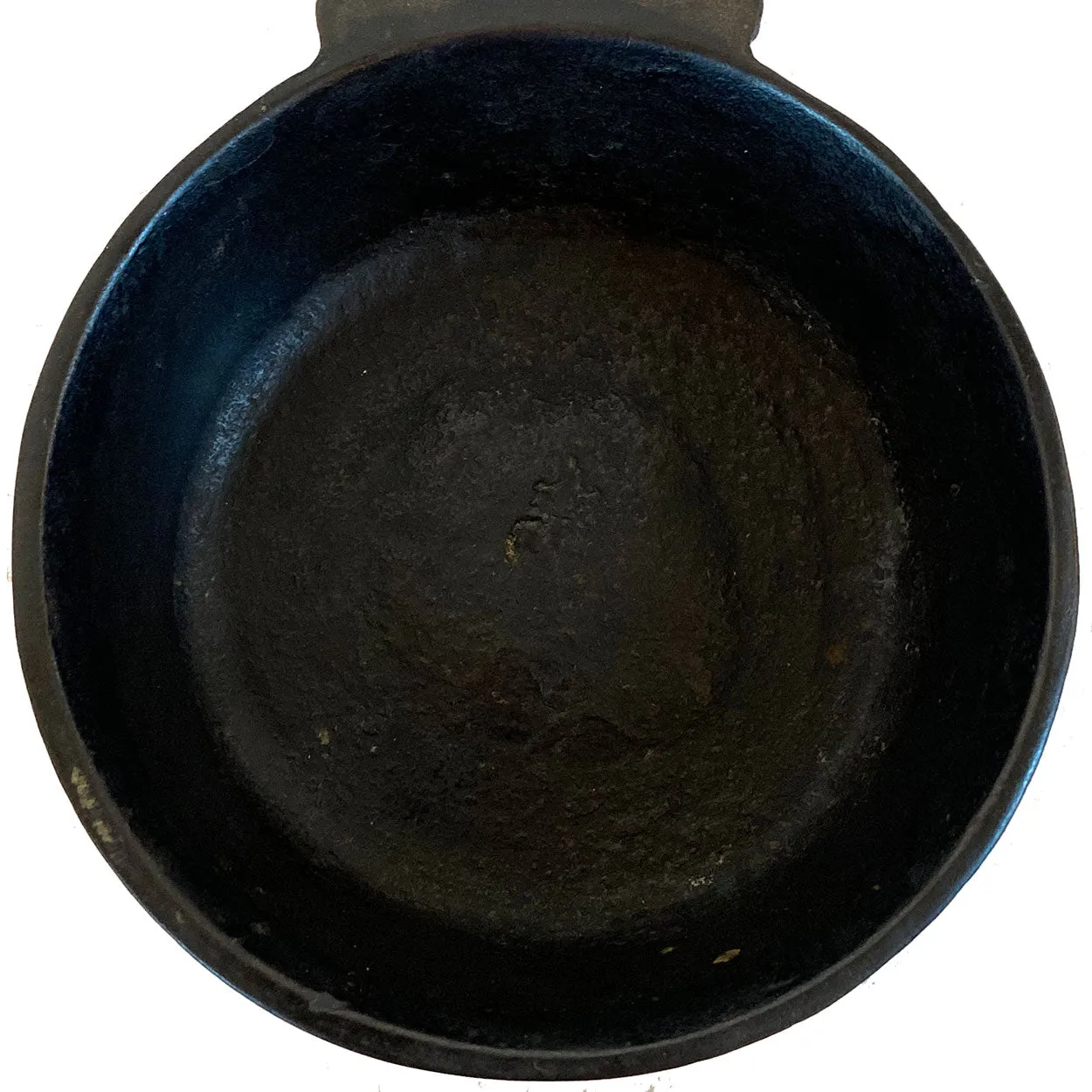 English William Bullock & Co. Patinated Cast Iron One-Handle Porringer