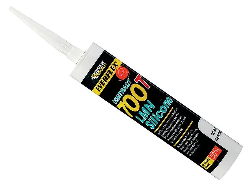 Everbuild Pvcu & Roofing Silicone Sealant C3 Brown 700T