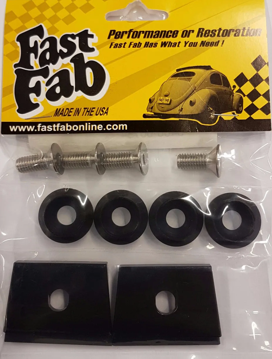 FAST FAB FUEL TANK CLAMP SET BLACK