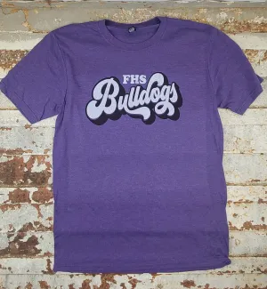 Fayetteville Bulldogs Groovy Tee