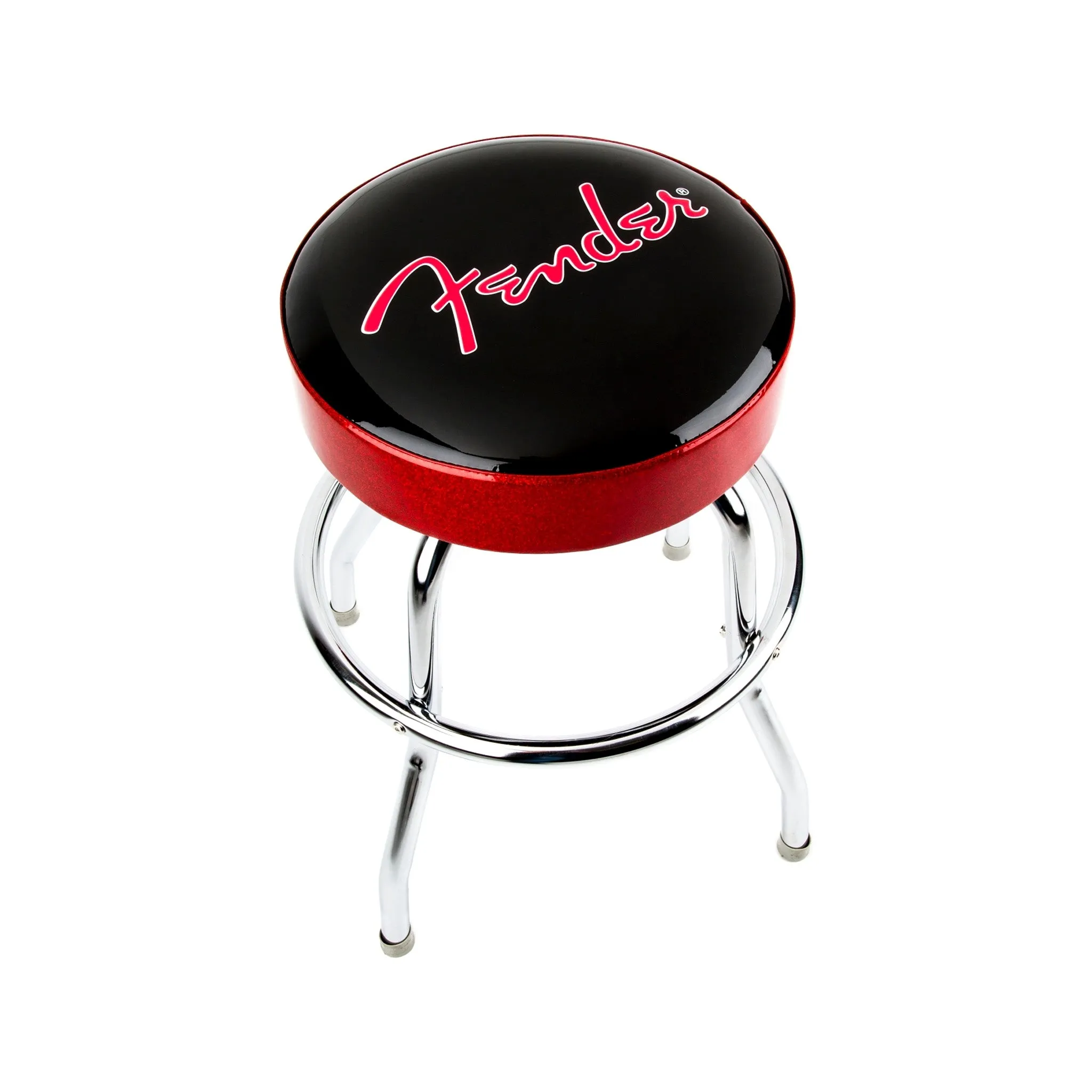 Fender Red Sparkle Barstool, 24-Inch