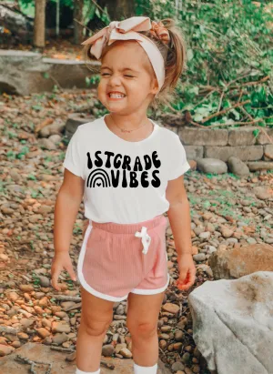 First Grade Vibes Kids Tee