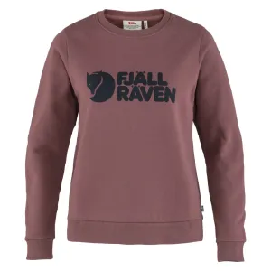 Fjallraven Womens Logo Sweater Mesa Purple