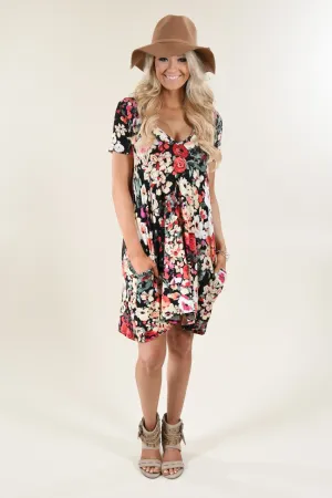 Flow With Me Floral Dress