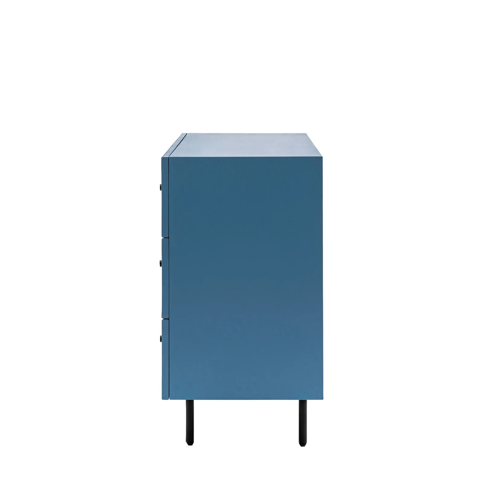 FLUTE Blue Chest of Drawers
