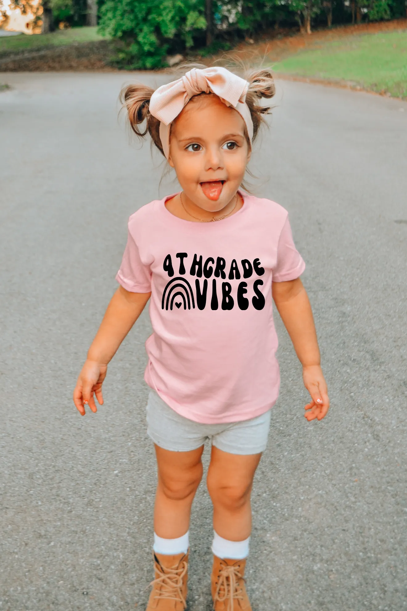 Fourth Grade Vibes Kids Tee