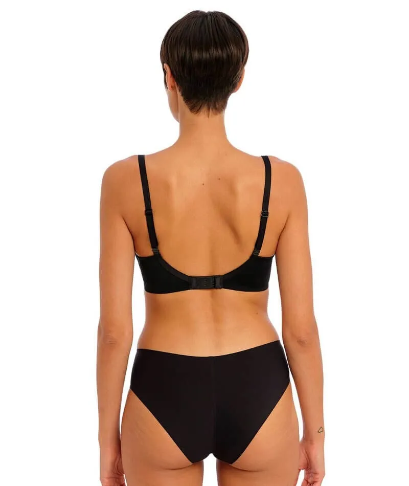 Freya Undetected Underwire Moulded T-shirt Bra - Black