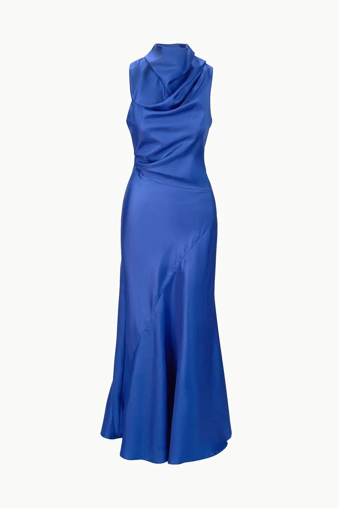 Frida Silk Dress - Deep Sea