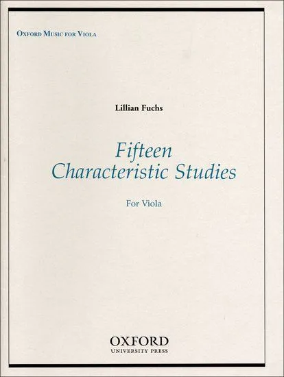 Fuchs, 15 Characteristic Studies for Viola (Oxford)