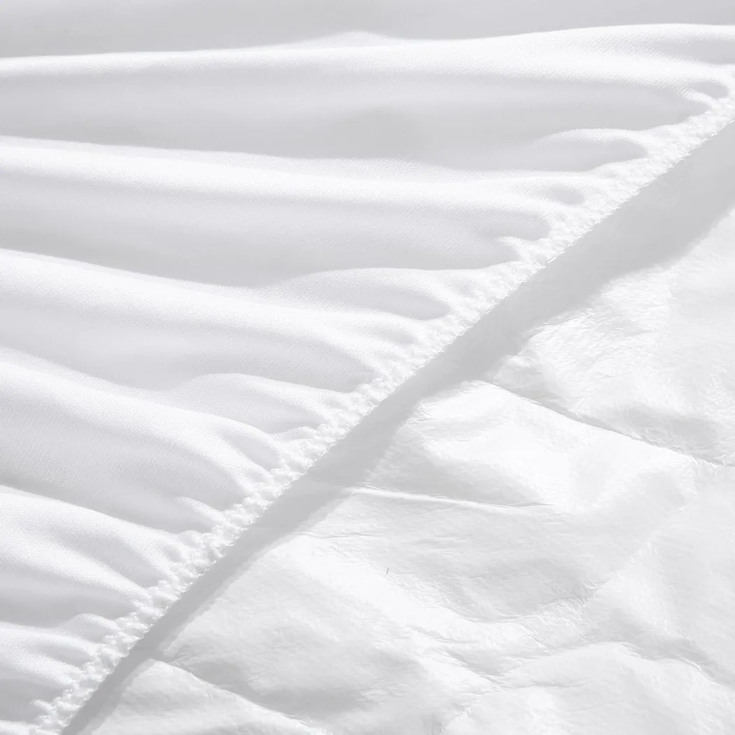 Fully Fitted Waterproof Microfiber Mattress Protector Super King Size