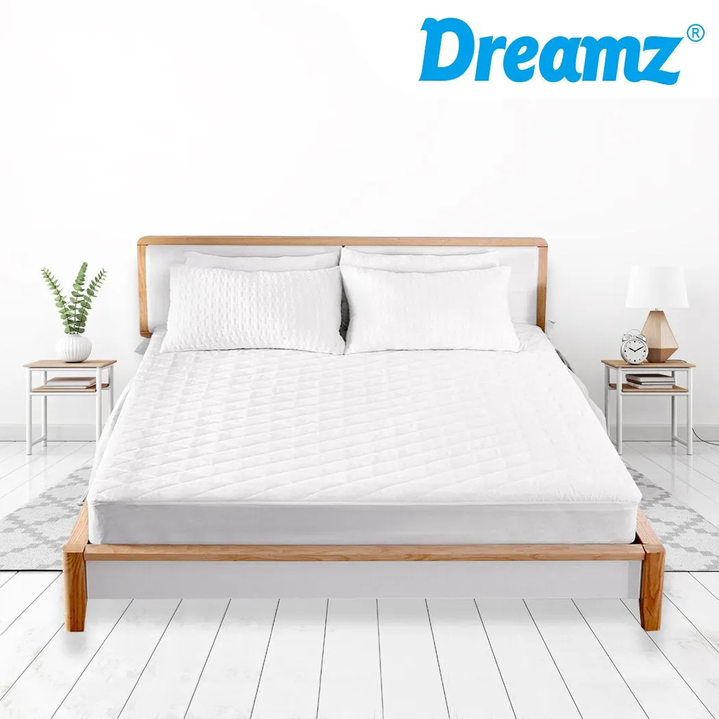 Fully Fitted Waterproof Microfiber Mattress Protector Super King Size