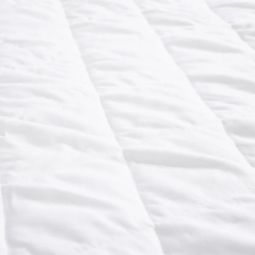 Fully Fitted Waterproof Microfiber Mattress Protector Super King Size