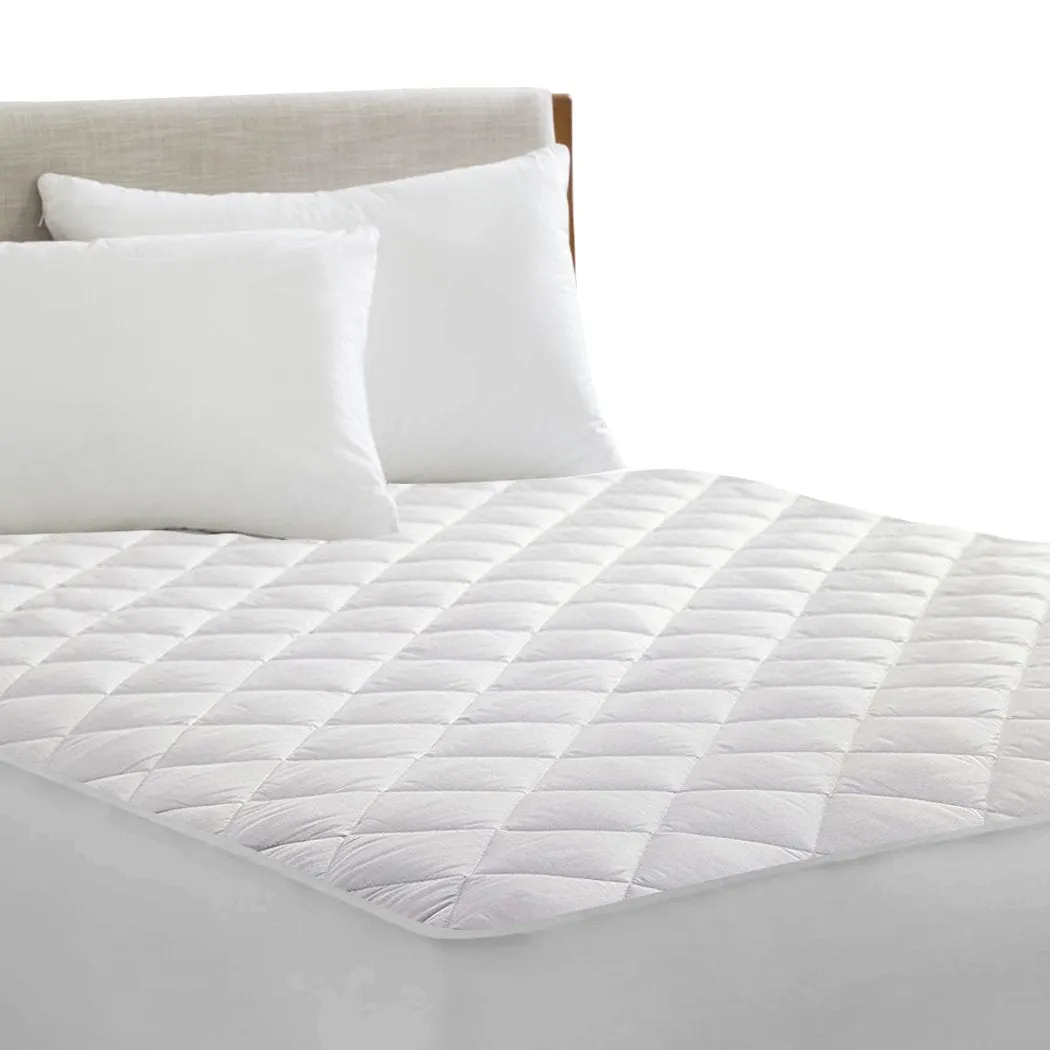 Fully Fitted Waterproof Microfiber Mattress Protector Super King Size