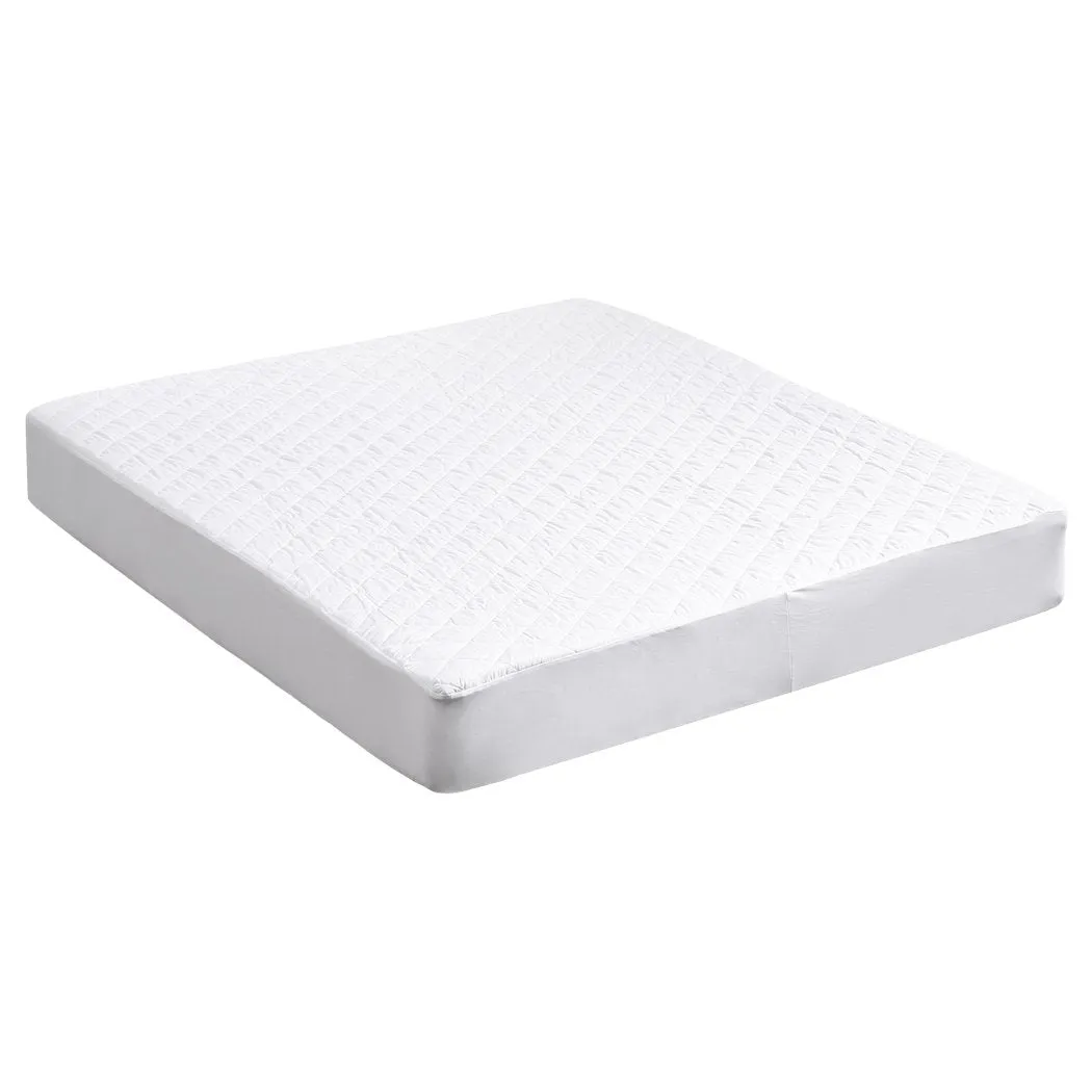 Fully Fitted Waterproof Microfiber Mattress Protector Super King Size