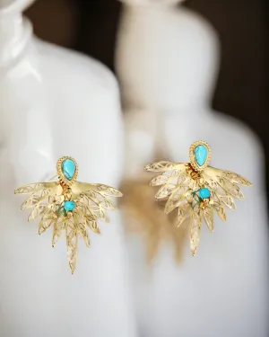 Geometric Glow Studs Earrings