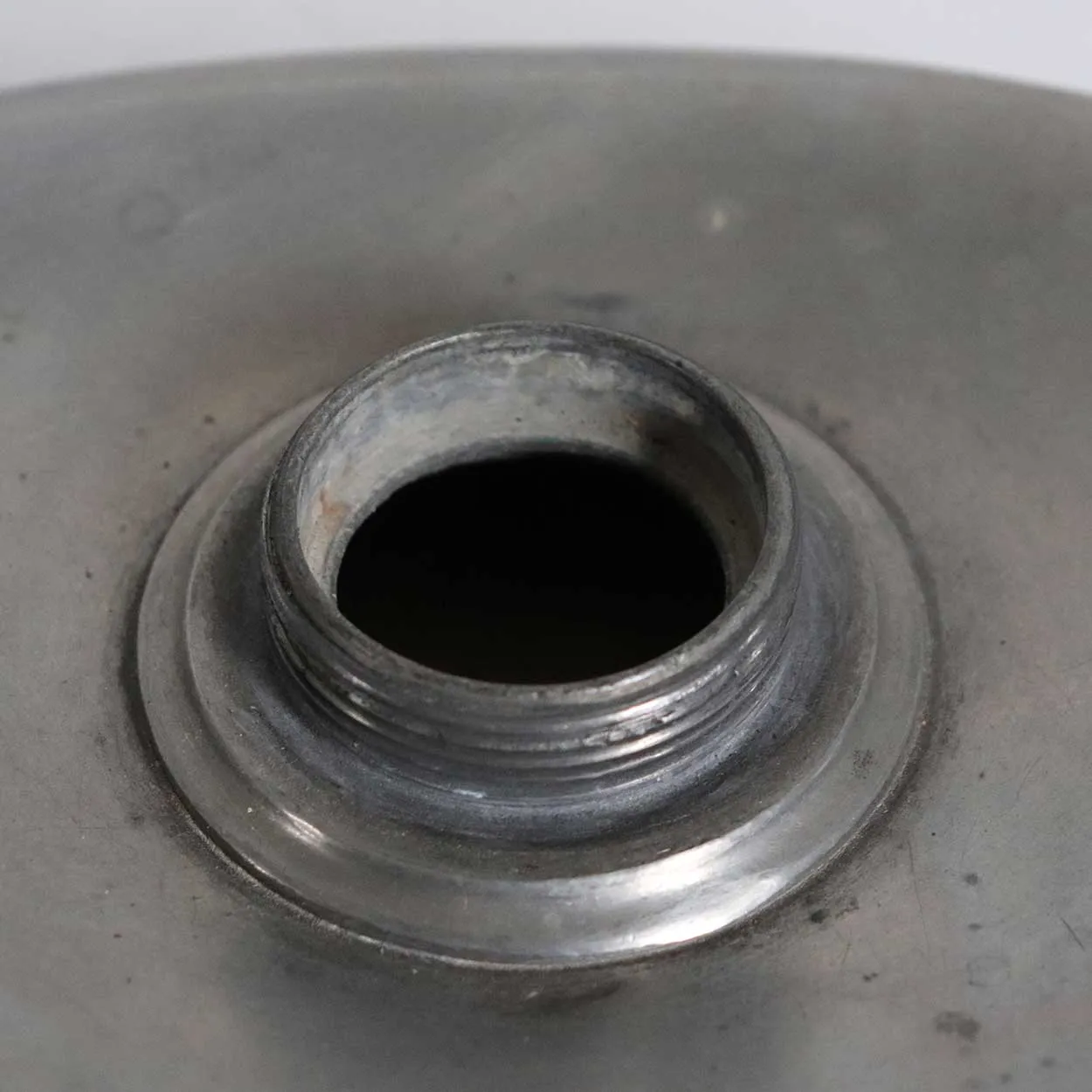 German R. Zamponi Pewter Oval Bed/Foot Warmer / Hot Water Bottle