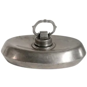 German R. Zamponi Pewter Oval Bed/Foot Warmer / Hot Water Bottle