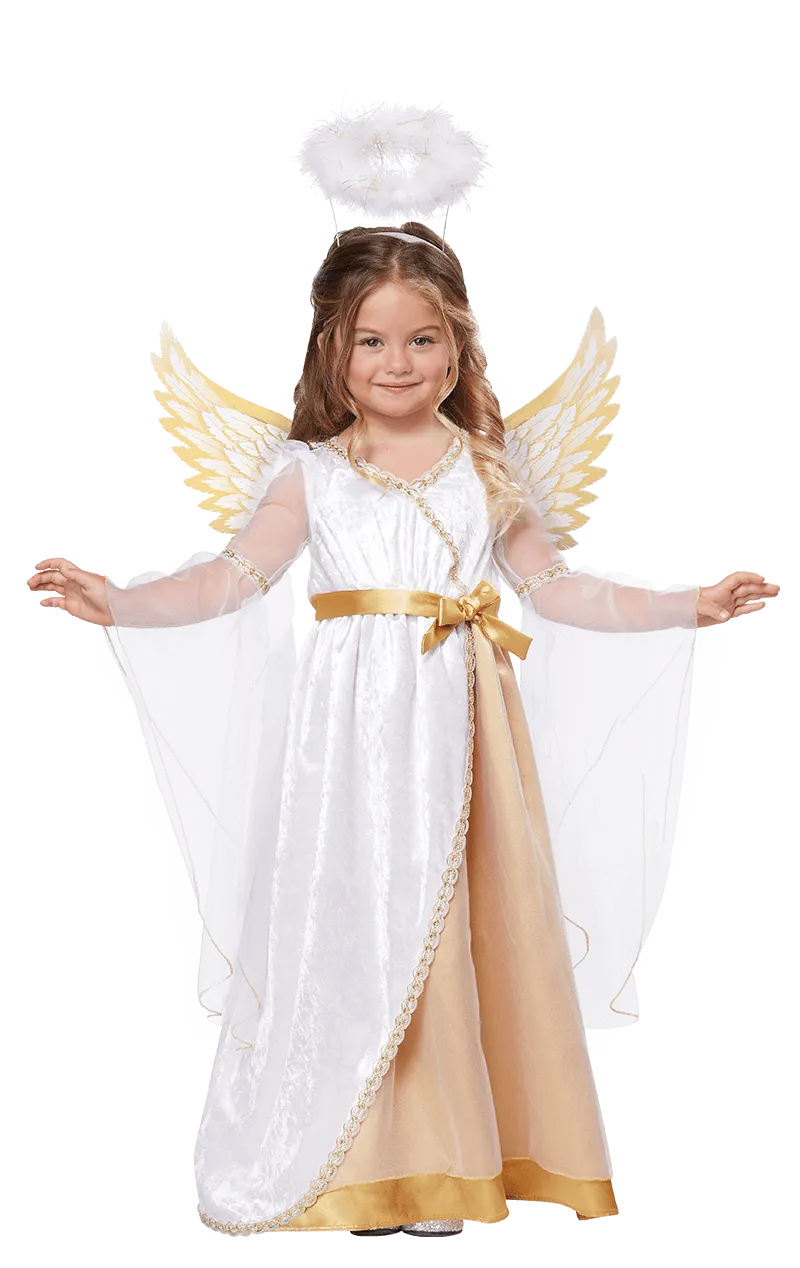 Girls Guardian Angel Costume