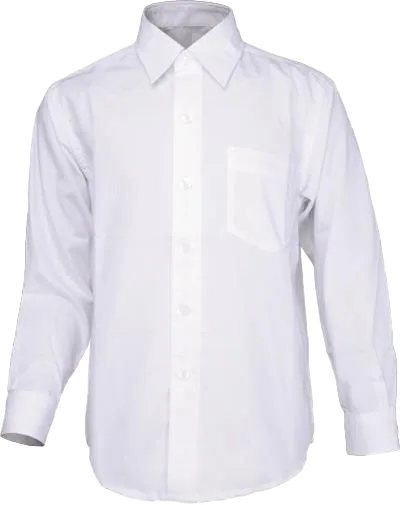 Girls Long Sleeve School Shirt