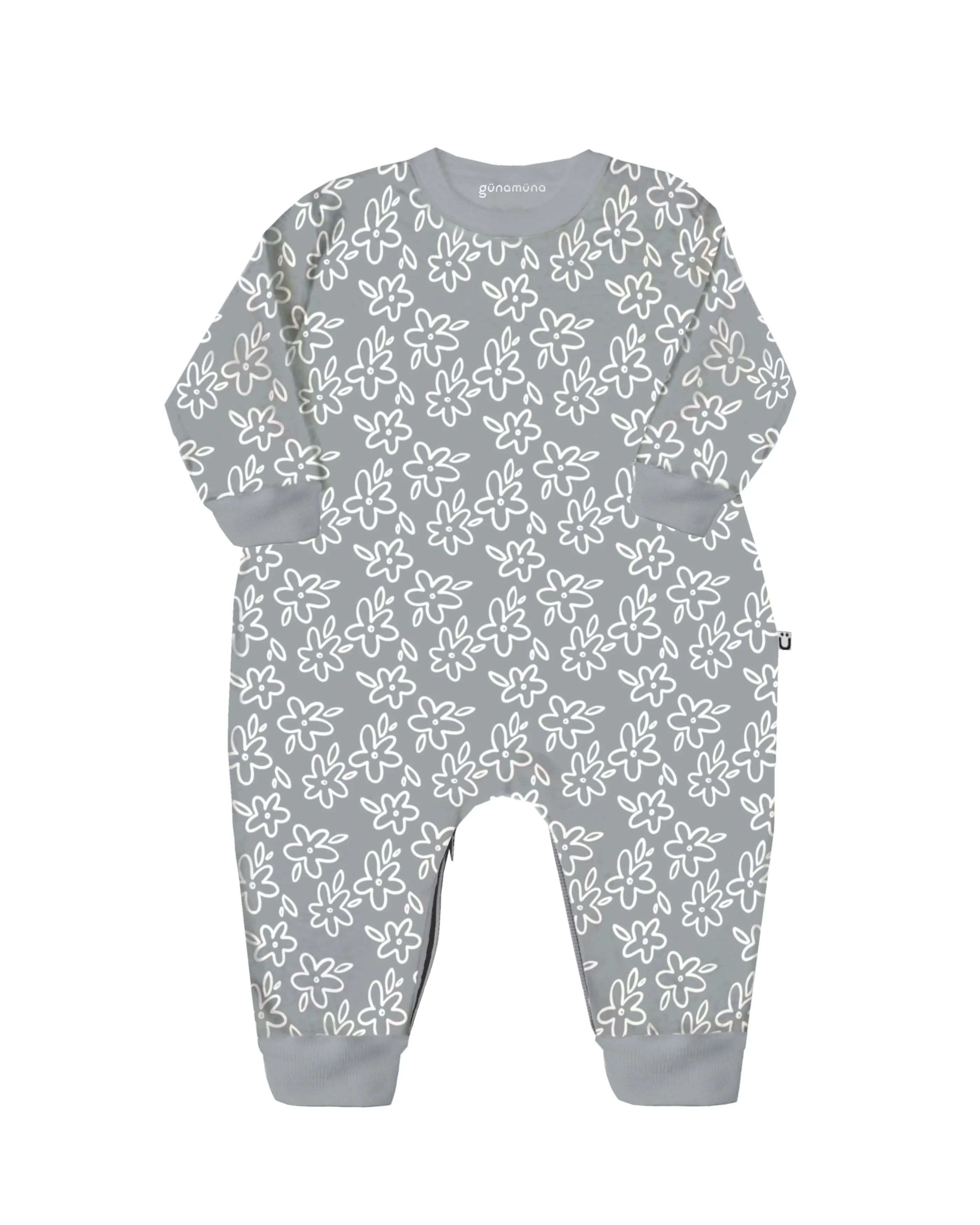 günamüna Fleece Jumpsuit Daisy Days (Min. of 2, multiples of 2)