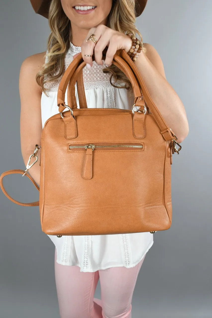 Goes With Everything Brown Purse