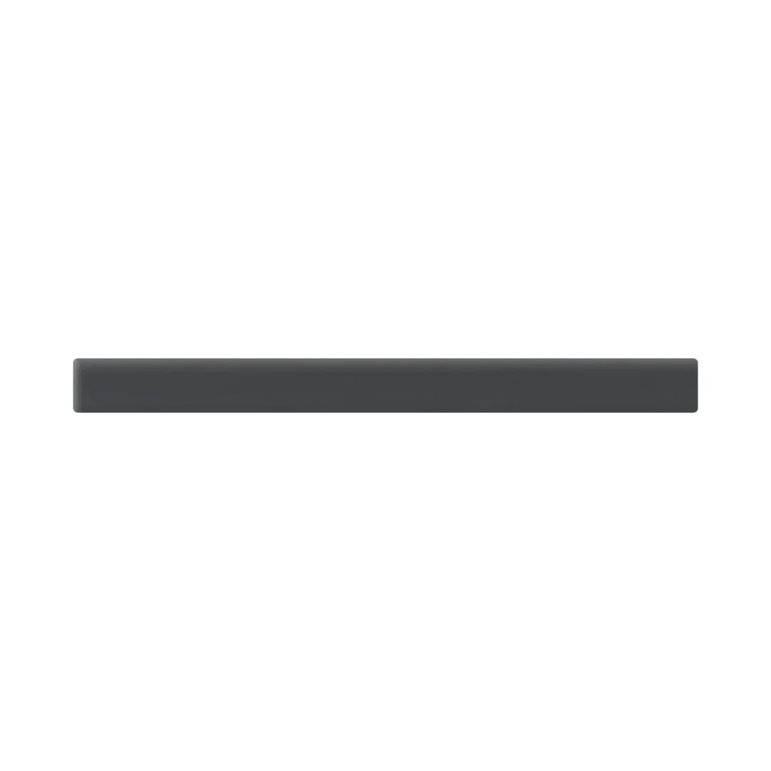 GRAPHITE, FLAT TRIM
