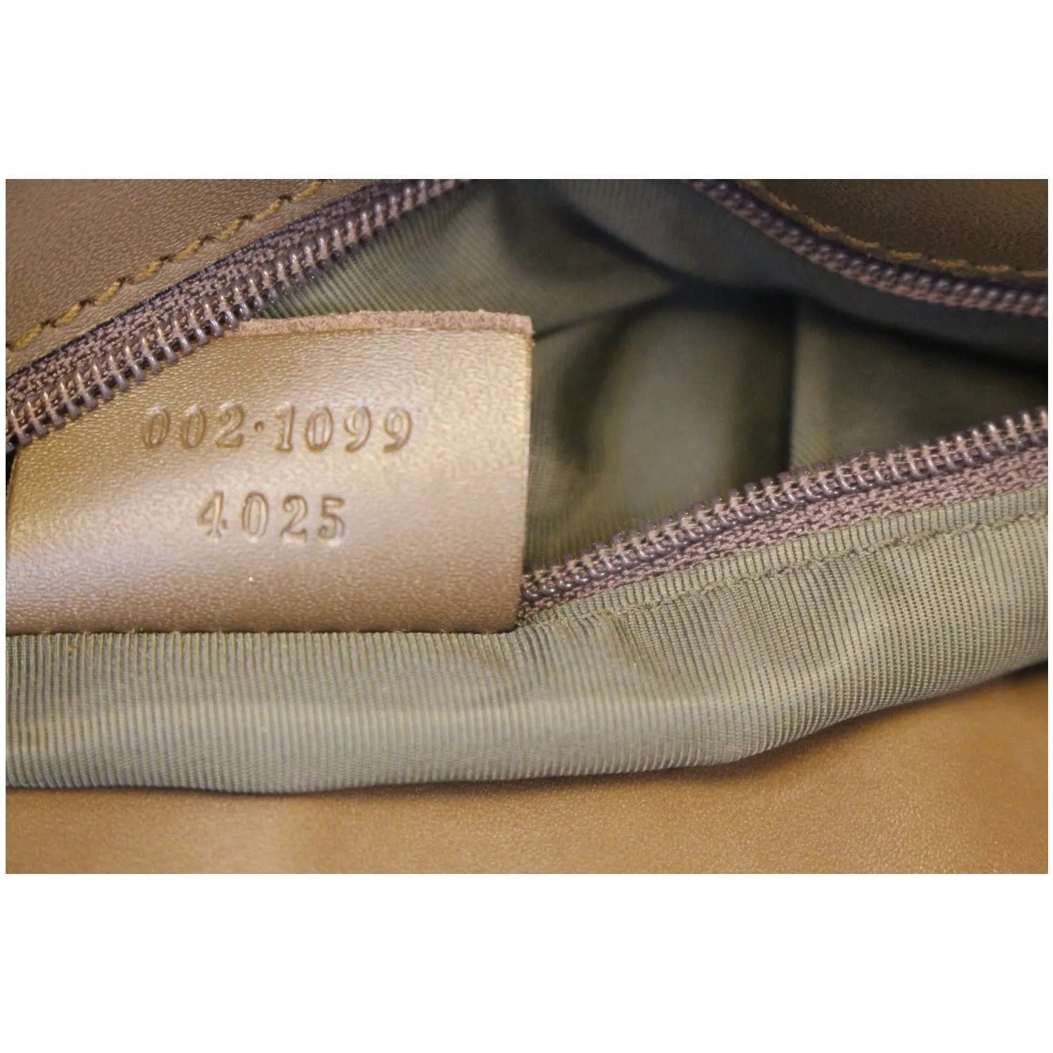 GUCCI GG Canvas Tote Shoulder Bag Brown