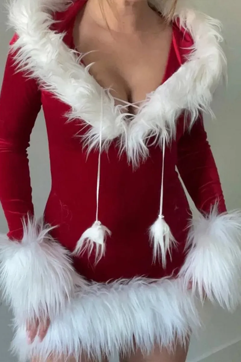 HBS1261 Festive Flirt Santa Dress
