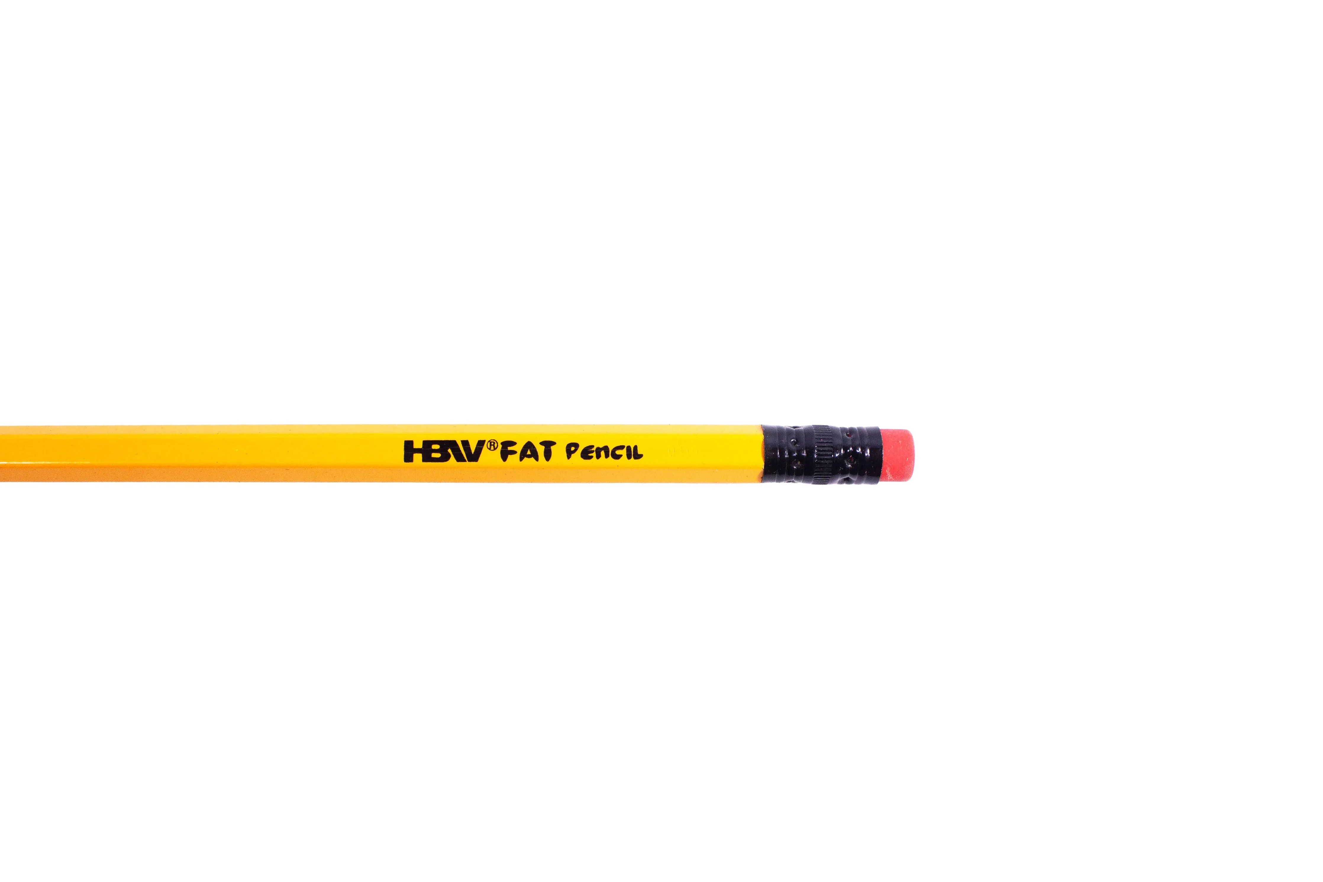 HBW Wood-Cased Fat Pencil (12pcs)