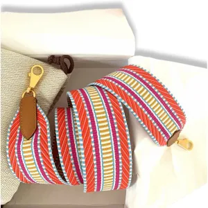 Hermes Capucine/Magnolia/Gold Swift SANGLE CAVALE 50 MM GOLD Bag Strap 105 NWTIB!