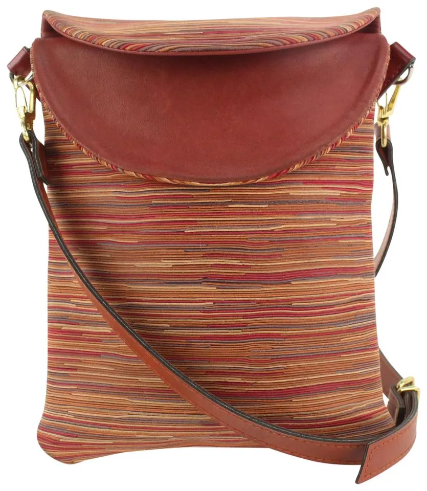 Hermès Burgundy Vibrato Pillow Crossbody Bag 115h1
