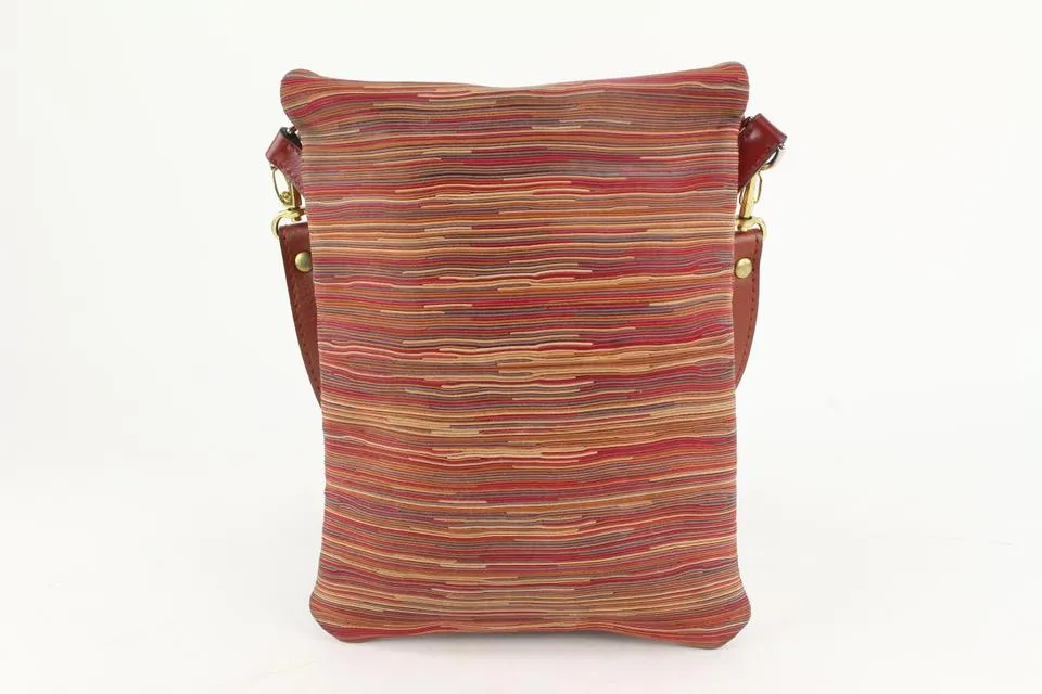 Hermès Burgundy Vibrato Pillow Crossbody Bag 115h1