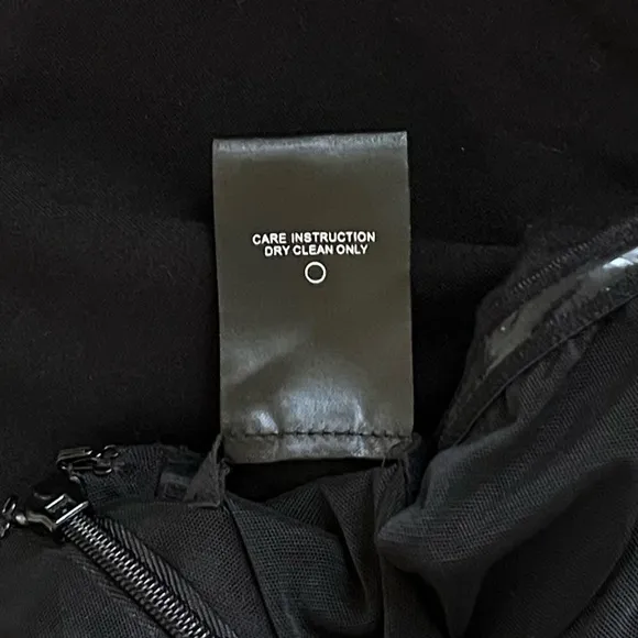 H:OURS x REVOLVE | Date Night Deep-V Cynlee Mini Dress in Black Noir | Size S